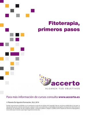 cover image of Fitoterapia